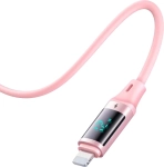 Kabel USB-C do lightning Mcdodo 36 W z wyświetlaczem różowy