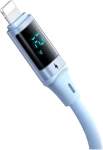 Kabel USB-C do lightning Mcdodo 36 W z wyświetlaczem niebieski