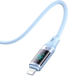 Kabel USB-C do lightning Mcdodo 36 W z wyświetlaczem niebieski