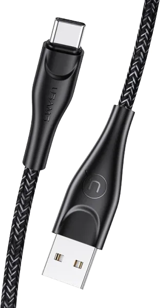 Kabel USB-A - USB-C 3 m 2 A czarny