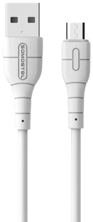 Kabel USB-A - USB-C 3.1 A 1 m  Somostel biały