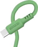 Kabel USB-A - Lightning 3 A Quick Charger Somostel zielony