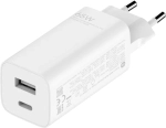 Ładowarka sieciowa USB-A USB-C 65 W GaN Xiaomi biała