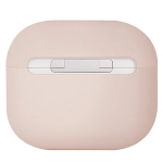 Etui UNIQ Lino AirPods 3. gen różowe
