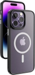 Etui magnetyczne do iPhone 14 Pro Max MagSafe czarne