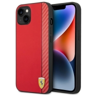 Ferrari FEHCP14MAXRE iPhone 14 Plus / 15 Plus 6.7" czerwony/red hardcase Carbon