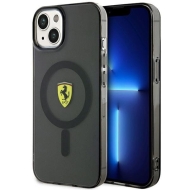 Ferrari FEHMP14MURKK iPhone 14 Plus / 15 Plus 6.7" czarny/black hardcase Translucent Magsafe