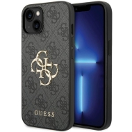 Guess GUHCP15M4GMGGR iPhone 15 Plus / 14 Plus 6.7" szary/grey hardcase 4G Big Metal Logo