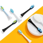 Końcówki do szczoteczki sonicznej Abee Head ST3 Hard White