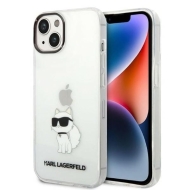 Karl Lagerfeld KLHCP14MHNCHTCT iPhone 14 Plus / 15 Plus 6,7" transparent hardcase Ikonik Choupette