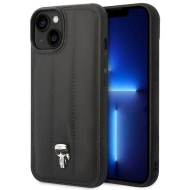 Karl Lagerfeld KLHCP14MPSQPK iPhone 14 Plus / 15 Plus 6,7" hardcase czarny/black Puffy Ikonik Pin