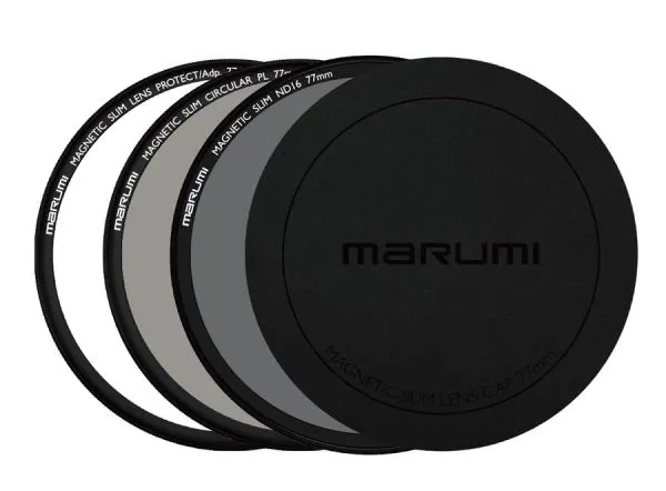 Zestaw 3 filtrów Marumi Magnetic Slim Basic Kit 77 mm