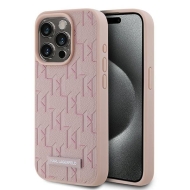Etui Karl Lagerfeld iPhone 15 Pro Max 6.7"  różowy