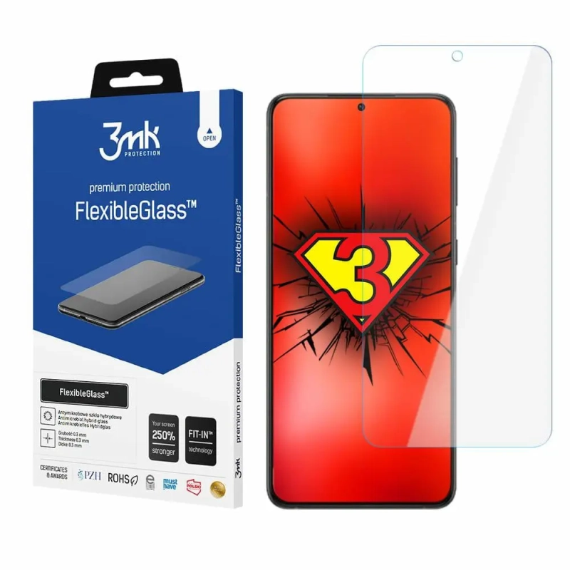 Szkło hybrydowe na Samsung Galaxy S23 3mk FlexibleGlass