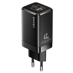 Ładowarka sieciowa USB-A/USB-C 47 W GaN USAMS czarna
