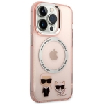 Etui Karl Lagerfeld iPhone 14 Pro Max 6,7" różowy 4