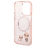 Etui Karl Lagerfeld iPhone 14 Pro Max 6,7" różowy 7