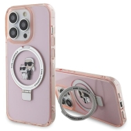 Etui Karl Lagerfeld iPhone 15 Pro 6.1" różowy