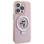 Etui Karl Lagerfeld iPhone 15 Pro 6.1" różowy 4