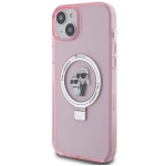 Etui Karl Lagerfeld iPhone 15 / 14 / 13 6.1" różowy 2
