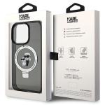 Etui Karl Lagerfeld iPhone 15 Pro Max 6.7" czarny  8