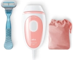 Depilator Braun Silk Expert Mini IPL PL1014 różowo-biały
