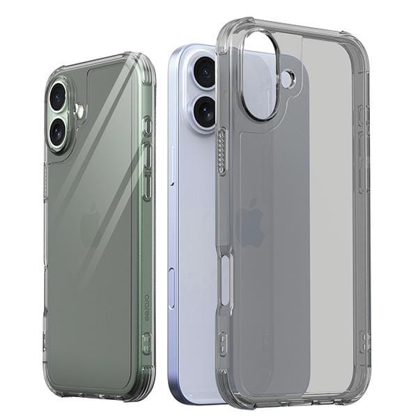Araree etui Flexield iPhone 16 6.1" dymny/clear black AR20-02101B