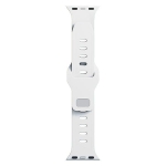 3MK Silicone Watch Strap biały/white dla Apple Watch 42/44/45/49mm