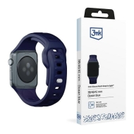 Pasek 3MK Silicone Watch Strap granatowy/ocean blue dla Apple Watch 38/40/41mm