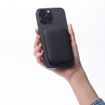 Lexon Softpower MagBank Powerbank indukcyjny 3000 mAh 15W czarny/black LL153N