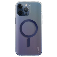 UNIQ etui Coehl Dazze iPhone 15 Pro 6.1" Magnetic Charging niebieski/azure blue