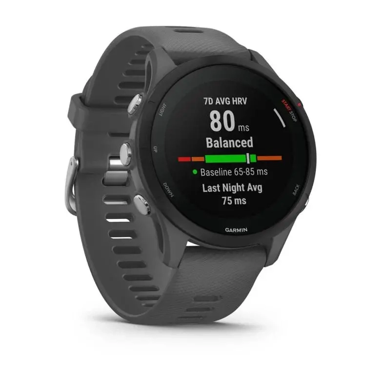 Smartwatch Garmin Forerunner 255 GPS 33 mm grafitowy