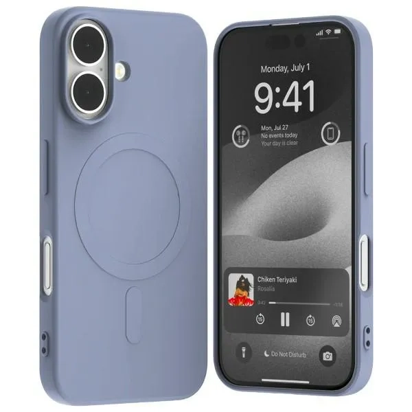 Etui do iPhone 16 Mercury MagSafe Semi-Silicone lawendowe