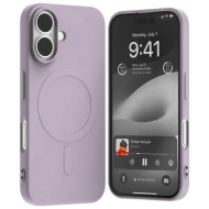 Etui do iPhone 16 Mercury MagSafe Semi-Silicone liliowo-fioletowe