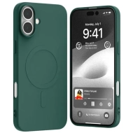 Etui do iPhone 16 Plus Mercury MagSafe Semi-Silicone zielone