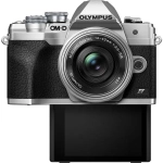 Aparat Olympus E-M10 MK IV + 14-42 mm EZ Pancake + 40-150 mm f/4-5.6 R srebrny