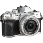 Aparat Olympus E-M10 MK IV + 14-42 mm EZ Pancake + 40-150 mm f/4-5.6 R srebrny