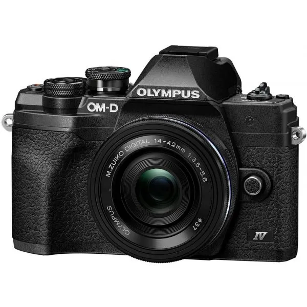 Aparat Olympus E-M10 MK IV + 14-42 mm EZ Pancake czarny