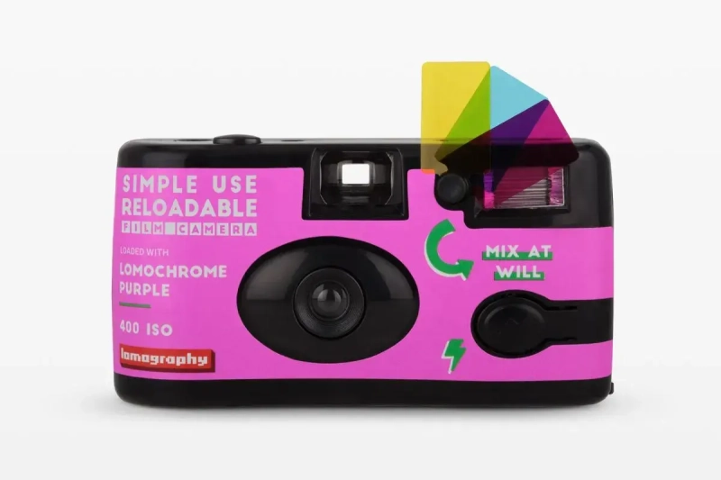 Aparat analogowy Lomography Lomochrome Purple
