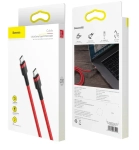 Kabel USB-C Power Delivery Quick Charge 3.0 60 W 2 m Baseus Cafule CATKLF-H09 czerwony