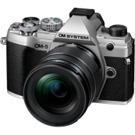 Aparat OM SYSTEM OM-5 srebrny + M.Zuiko Digital ED 12?45 mm f/4 Pro