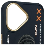 Nimmy etui iPhone 16 6.1" czarny/black Cool&Cute 2.0 Monkey