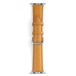 Beline pasek Apple Watch Leather 42/44/45/49mm jasnobrązowy /light brown