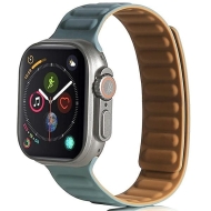Beline pasek Apple Watch Magnetic 42/44/45/49mm zielony/green
