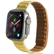 Beline pasek Apple Watch Magnetic 42/44/45/49mm żółty/yellow