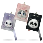 Nimmy portfel na karty czarnyblack Big Eyed Pet 2.0 Cat-8.webp
