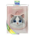 Nimmy portfel na karty rozowypink Big Eyed Pet 2.0 Cat-2.webp