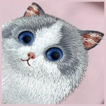 Nimmy torebka na telefon rozowy-pink Big Eyed Pet 2.0 Cat-4.webp