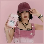 Nimmy torebka na telefon rozowy-pink Big Eyed Pet 2.0 Cat-7.webp