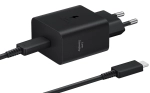 Ładowarka sieciowa do telefonu Samsung 45W EP-T4511 z kablem USB-C czarna